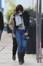 DAISY LOWE Out and About in London 11/26/2016