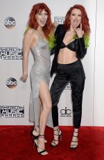 DANI and BELLA THORNE at 2016 American Music Awards at The Microsoft Theater in Los Angeles 11/20/2016