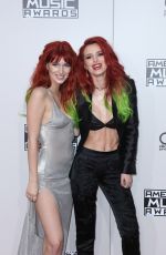DANI and BELLA THORNE at 2016 American Music Awards at The Microsoft Theater in Los Angeles 11/20/2016