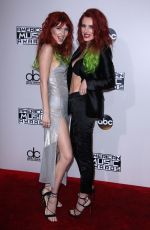 DANI and BELLA THORNE at 2016 American Music Awards at The Microsoft Theater in Los Angeles 11/20/2016