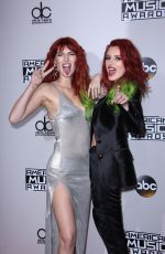 DANI and BELLA THORNE at 2016 American Music Awards at The Microsoft Theater in Los Angeles 11/20/2016