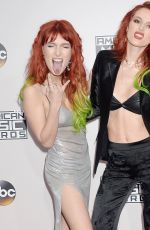 DANI and BELLA THORNE at 2016 American Music Awards at The Microsoft Theater in Los Angeles 11/20/2016
