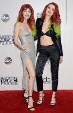 DANI and BELLA THORNE at 2016 American Music Awards at The Microsoft Theater in Los Angeles 11/20/2016