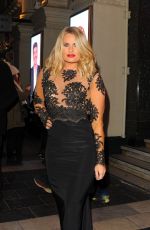 DANIELLE ARMSTRONG at ITV Gala Afterparty in London 11/24/2016