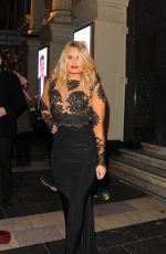 DANIELLE ARMSTRONG at ITV Gala Afterparty in London 11/24/2016