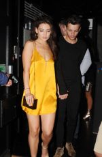 DANIELLE CAMPBELL Leaves Cirque Le Soir Nightclub in London 10/31/2016