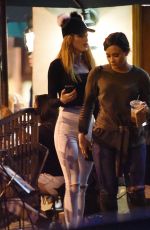 DEMI LOVATO and BELLA THORNE Leaves Urth Cafe in Los Angeles 11/13/2016