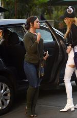 DEMI LOVATO and BELLA THORNE Leaves Urth Cafe in Los Angeles 11/13/2016