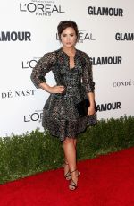 DEMI LOVATO at Glamour Women of the Year 2016 in Los Angeles 11/14/2016