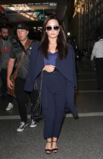 DEMI LOVATO at LAX Airport in Los Angeles 11/16/2016