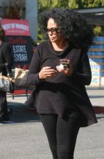 DIANA ROSS Shopping at Bristol Famrs in West Hollywood 11/23/2016