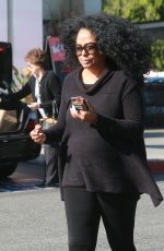 DIANA ROSS Shopping at Bristol Famrs in West Hollywood 11/23/2016