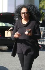 DIANA ROSS Shopping at Bristol Famrs in West Hollywood 11/23/2016