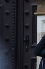 DIANE KRUGER on the Set of a Project in Hamburg 11/15/2016