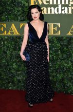 DITA VON TEESE at Evening Standard Theatre Awards in London 11/13/2016