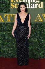 DITA VON TEESE at Evening Standard Theatre Awards in London 11/13/2016