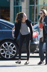 ELIZABETH OLSEN Out and About in Los Angeles 11/24/2016