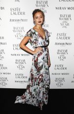 ELLA PURNELL at Harper’s Bazaar Women of the Year Awards in London 10/31/2016