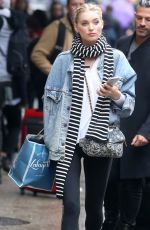 ELSA HOSK Arrives to Flex Studios in New York 11/09/2016