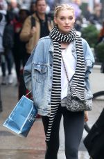 ELSA HOSK Arrives to Flex Studios in New York 11/09/2016