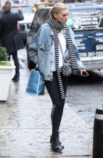 ELSA HOSK Arrives to Flex Studios in New York 11/09/2016