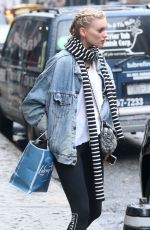 ELSA HOSK Arrives to Flex Studios in New York 11/09/2016