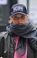 ELSA HOSK Heading to a Gym in New York 11/25/2016