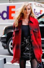 ELSA HOSK Out and About in New York 11/01/2016