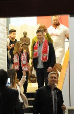 EMILIA CLARKE at Sevilla FC vs Barcelona in Sevilla 11/06/2016