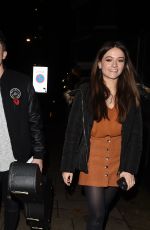 EMILY MIDDLEMAS Arrives to a Private Gig in London 11/11/2016