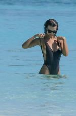 EMILY RATAJKOWSKI in Swimsuit at a Beach in Cancun 11/15/2016 mixq