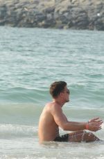 EMMA MCVEY in Bikini on the Beach in Dubai 11/01/2016