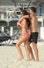 EMMA MCVEY in Bikini on the Beach in Dubai 11/01/2016