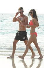 EMMA MCVEY in Bikini on the Beach in Dubai 11/01/2016