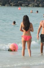 EMMA MCVEY in Bikini on the Beach in Dubai 11/01/2016