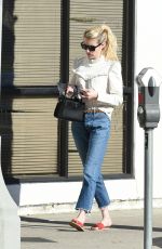 EMMA ROBERTS Leaves Joan’s on Third in Los Angeles 11/05/2016