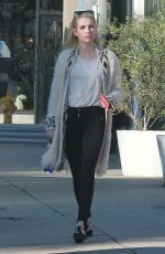 EMMA ROBERTS Out and About in West Hollywood 11/18/2016