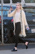 EMMA ROBERTS Out and About in West Hollywood 11/18/2016