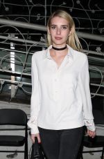 EMMA ROBERTS Out for Dinner in West Hollywood 11/16/2016
