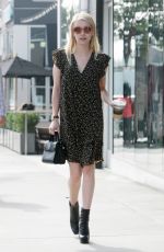 EMMA ROBERTS Out Shopping in West Hollywood 11/16/2016