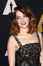 EMMA STONE at AMPAS