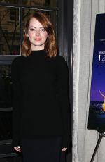 EMMA STONE at Bulleit Bourbon Luncheon to Celebrate La La Land in New York 11/27/2016