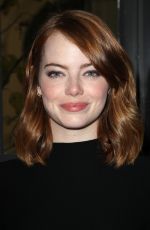 EMMA STONE at Bulleit Bourbon Luncheon to Celebrate La La Land in New York 11/27/2016