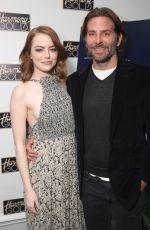 EMMA STONE at Cocktail Relebration for Emma Stone and La La Land in Los Angeles