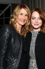 EMMA STONE at Cocktail Relebration for Emma Stone and La La Land in Los Angeles