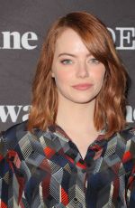 EMMA STONE at Contenders 2016: Presented by Deadline in Los Angeles 11/05/2016