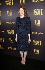 EMMA STONE at HFPA & Instyle