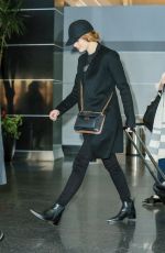 EMMA STONE at JFK Airport in Los Angeles 11/22/2016