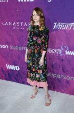 EMMA STONE at Variety and WWD Host 2nd Annual Stylemakers Awards in West Hollywood 11/17/2016