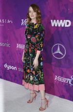 EMMA STONE at Variety and WWD Host 2nd Annual Stylemakers Awards in West Hollywood 11/17/2016